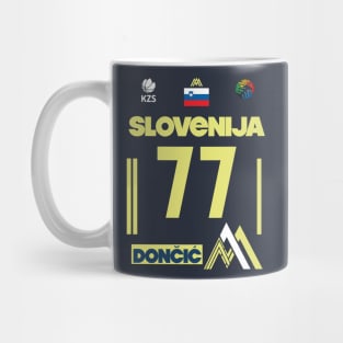 Luka Doncic Slovenija Fan Design Mug